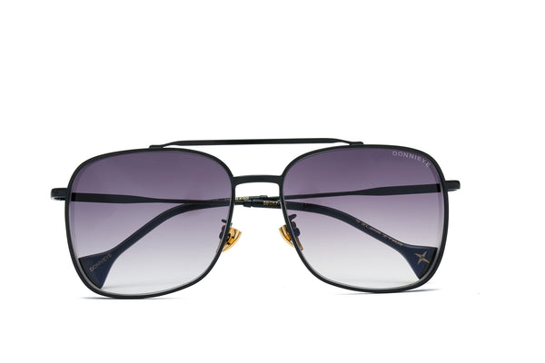 Donnieye Fearless Black Aviator Sunglasses | Designer code: DYFEARLESS | Luxury Fashion Eshop | Lamode.com.hk