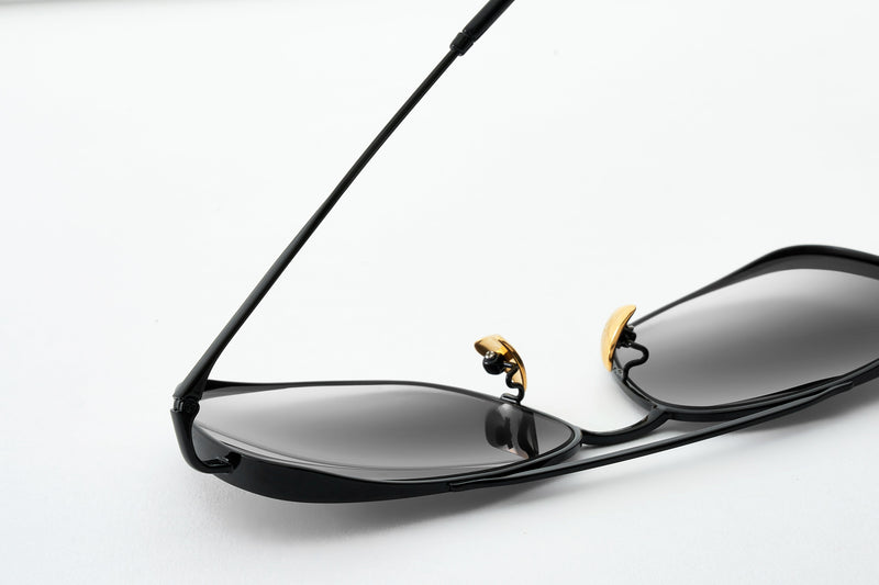 Donnieye Fearless Black Aviator Sunglasses | Designer code: DYFEARLESS | Luxury Fashion Eshop | Lamode.com.hk