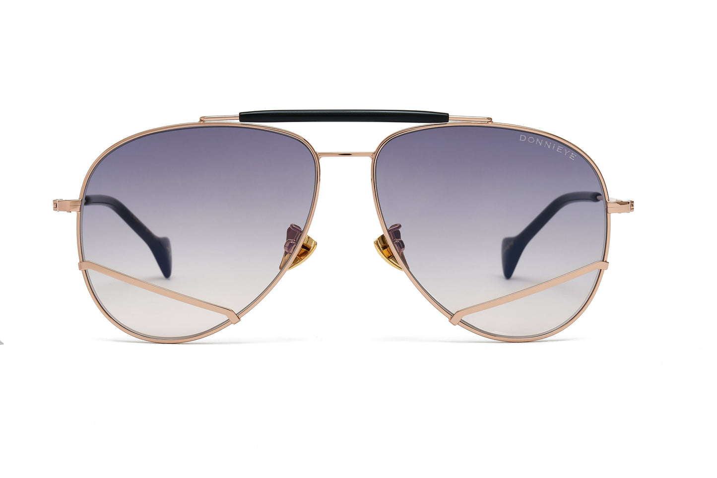 Donnieye Joy Gold Aviator Sunglasses | Designer code: DYJOY | Luxury Fashion Eshop | Lamode.com.hk
