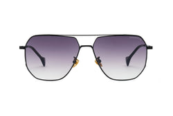 Donnieye Sagacious Black Aviator Sunglasses | Designer code: DYSAGACIOUS | Luxury Fashion Eshop | Lamode.com.hk