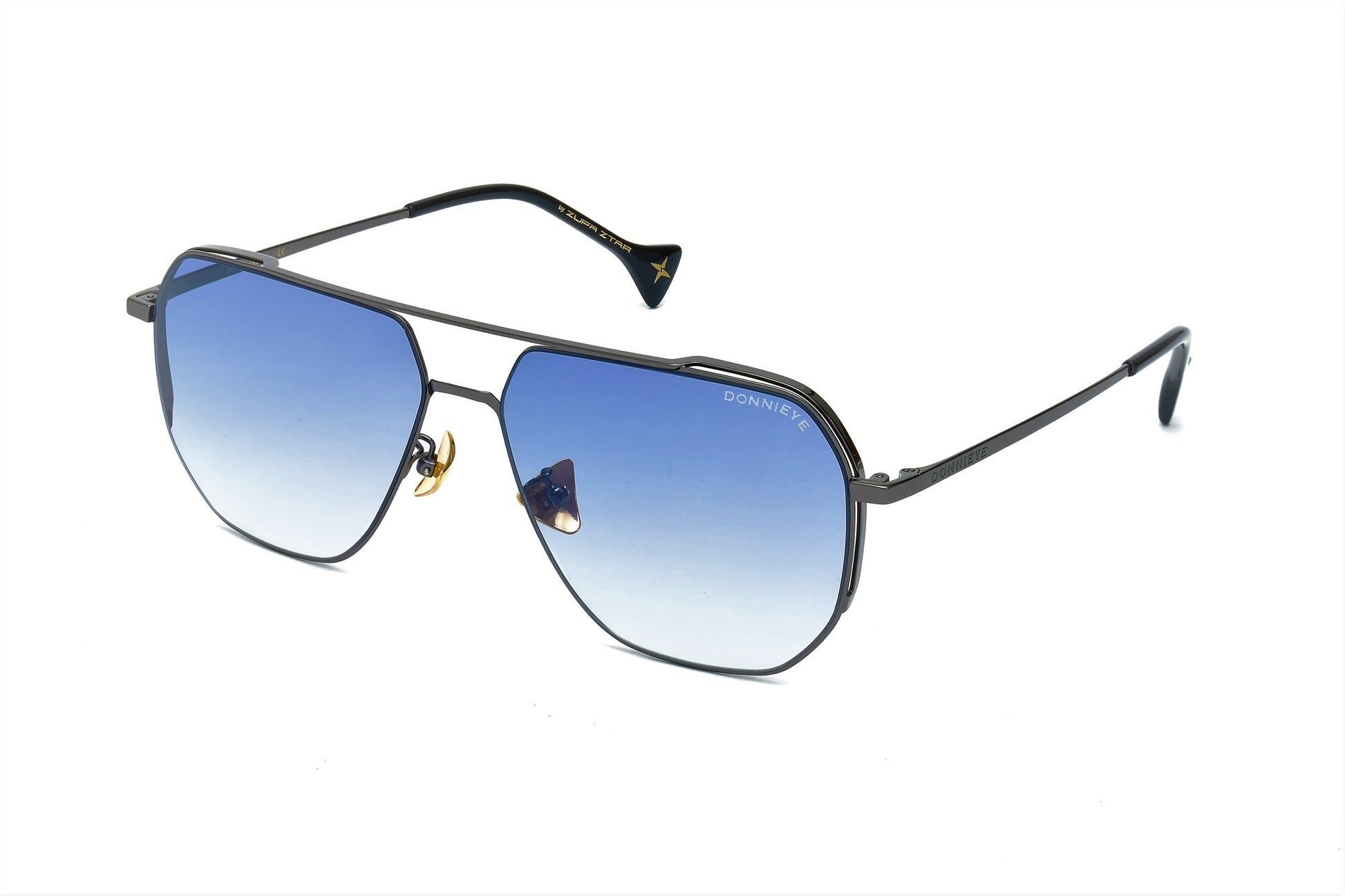 Donnieye Sagacious Black Aviator Sunglasses | Designer code: DYSAGACIOUS | Luxury Fashion Eshop | Lamode.com.hk