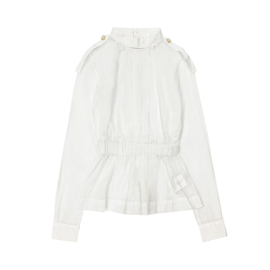 Label Mirror Pullover Shirt | Designer code: LM2022FW045 | Luxury Fashion Eshop | Lamode.com.hk