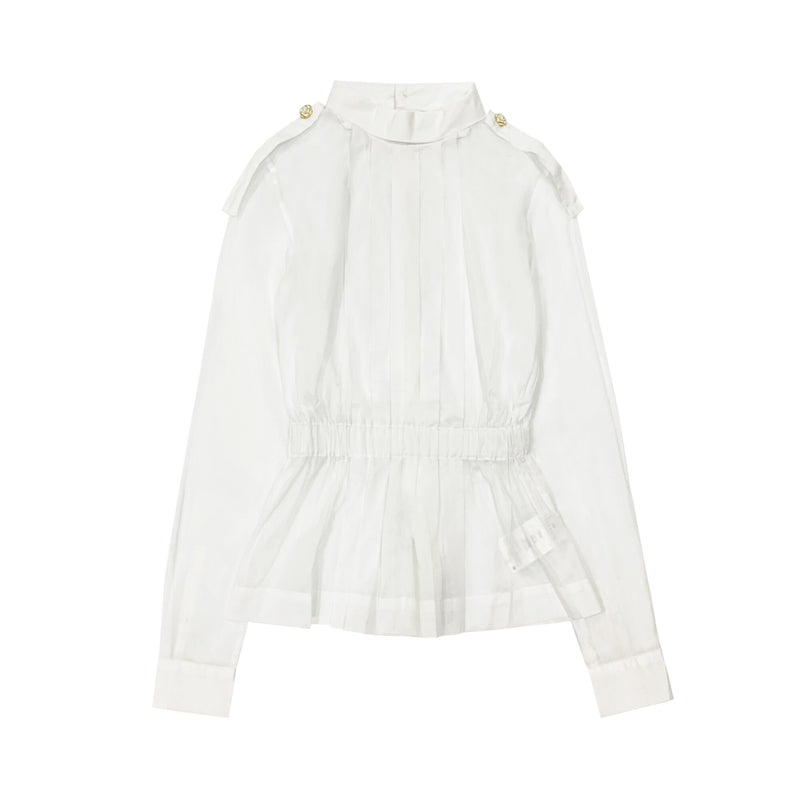Label Mirror Pullover Shirt | Designer code: LM2022FW045 | Luxury Fashion Eshop | Lamode.com.hk