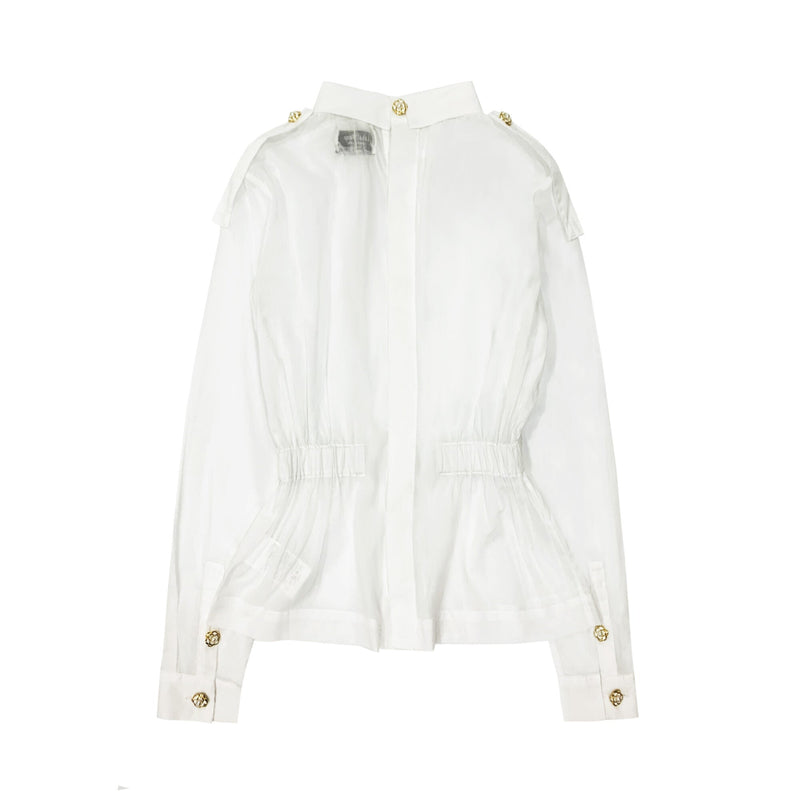 Label Mirror Pullover Shirt | Designer code: LM2022FW045 | Luxury Fashion Eshop | Lamode.com.hk