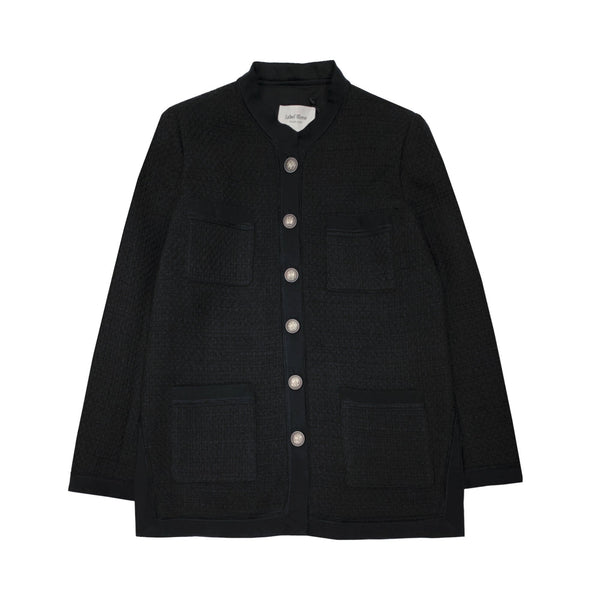Label Mirror Tweed Jacket | Designer code: LM2022FW049 | Luxury Fashion Eshop | Lamode.com.hk
