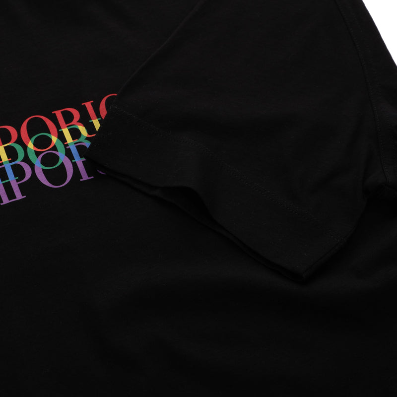 Emporio Armani Rainbow Eagle Logo Printed T-shirt | Designer code: 3G1TM61JQXZ | Luxury Fashion Eshop | Lamode.com.hk