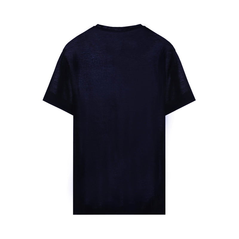 Emporio Armani Rainbow Eagle Logo Printed T-shirt | Designer code: 3G1TM61JQXZ | Luxury Fashion Eshop | Lamode.com.hk