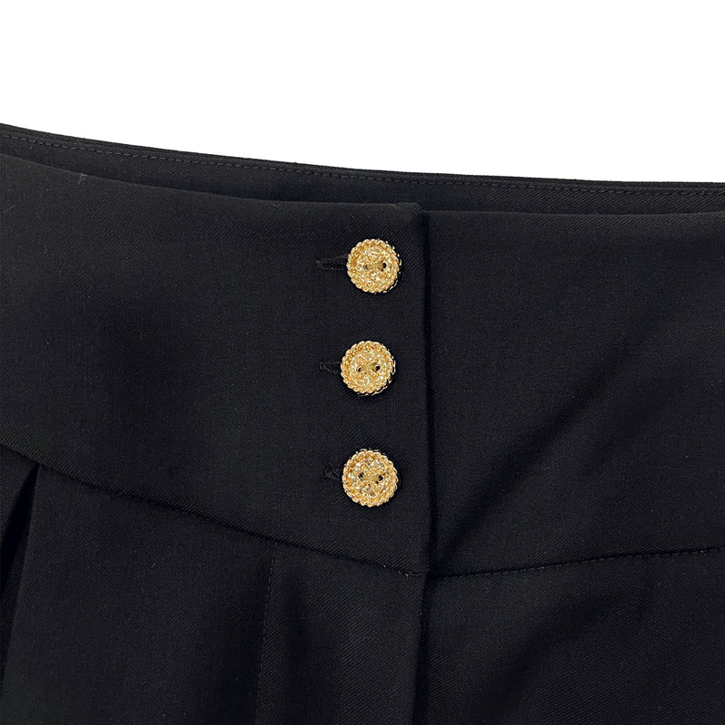 Edward Achour Decorative Buttons Pants | Designer code: 10910001 | Luxury Fashion Eshop | Lamode.com.hk