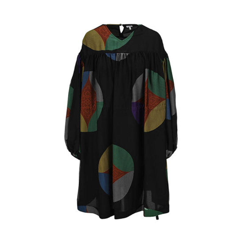Loewe Geometric Print Dress | Designer code: S540Y09X24 | Luxury Fashion Eshop | Lamode.com.hk