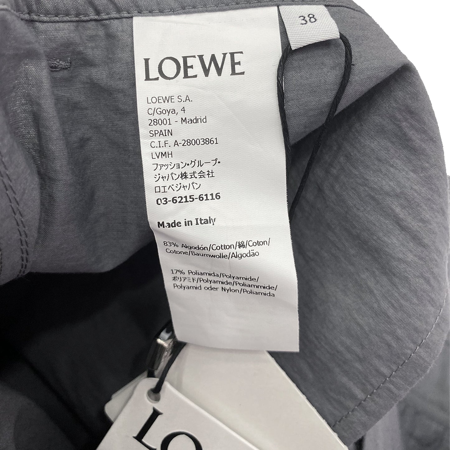 Loewe Pleated Trousers | Designer code: S540Y04XAV | Luxury Fashion Eshop | Lamode.com.hk