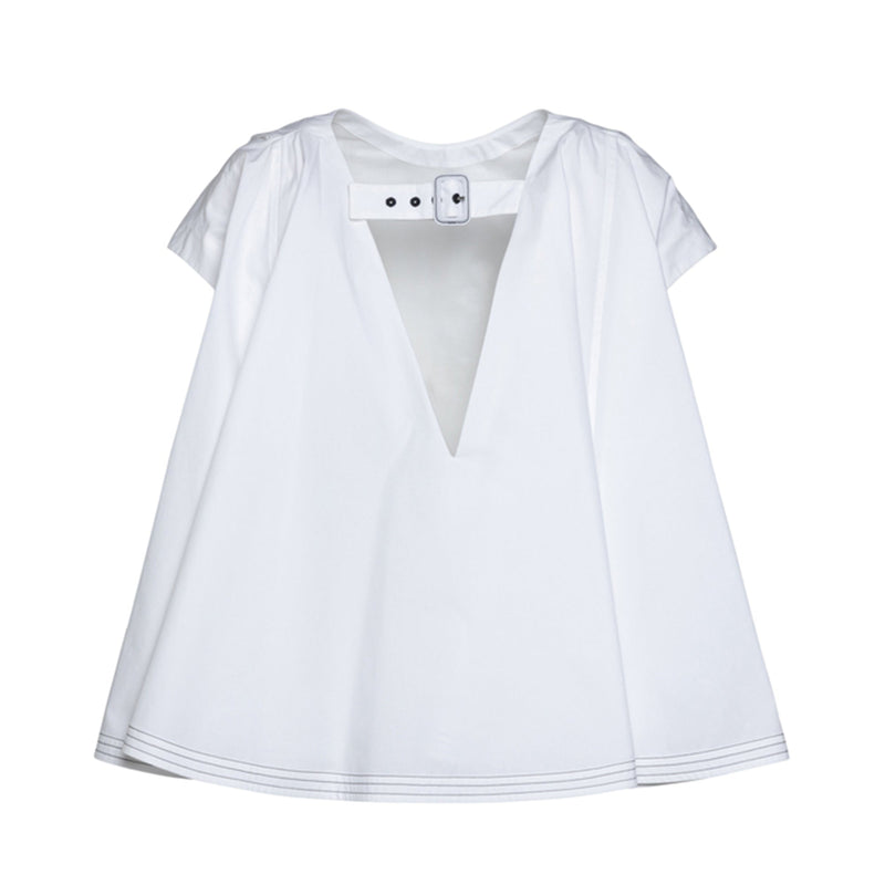 Loewe Volume Ruffle Top | Designer code: S359Y07X09 | Luxury Fashion Eshop | Lamode.com.hk