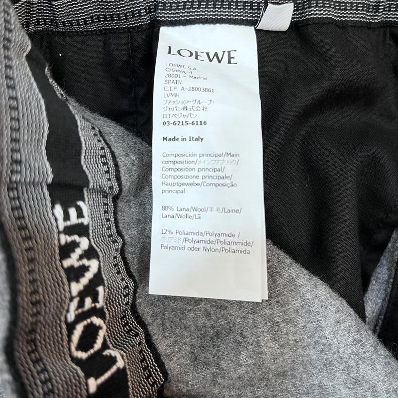 Loewe Drawstring Trousers In Wool | Designer code: H526Y04X24 | Luxury Fashion Eshop | Lamode.com.hk