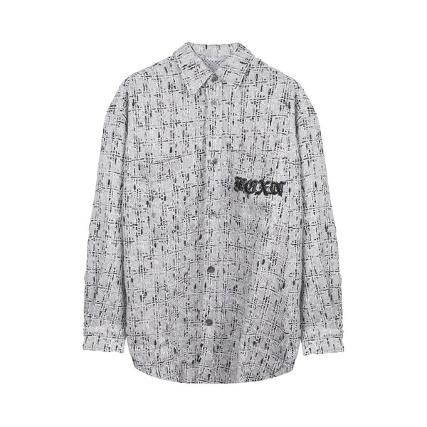 Faith Connexion Plaid Tweed Shirt | Designer code: X1819T0F554 | Luxury Fashion Eshop | Lamode.com.hk