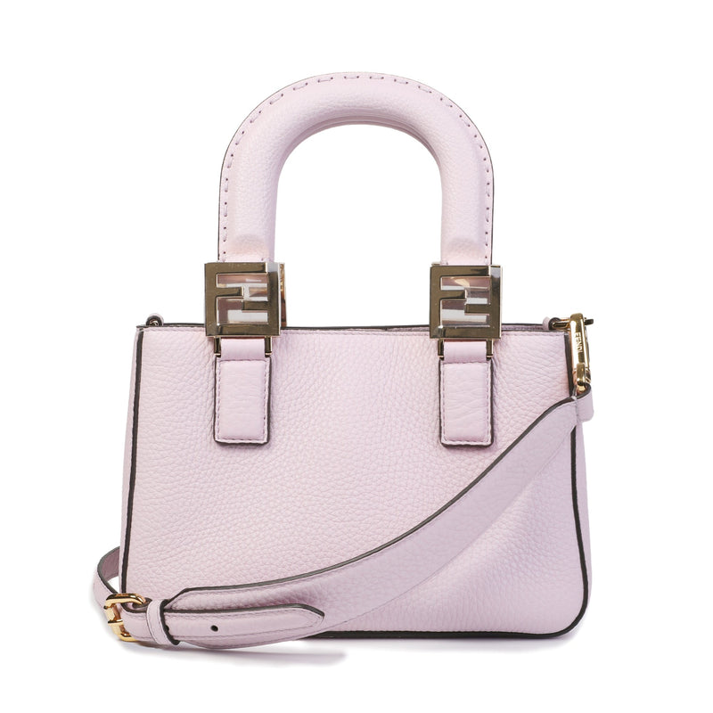 Fendi FF Mini Tote Bag | Designer code: 8BH376SFR | Luxury Fashion Eshop | Lamode.com.hk