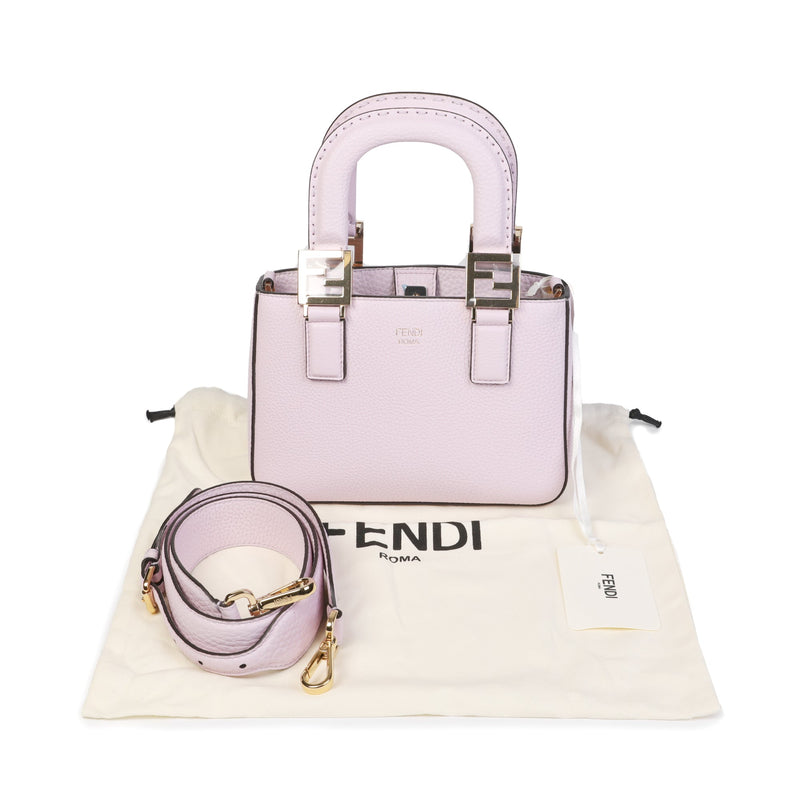 Fendi FF Mini Tote Bag | Designer code: 8BH376SFR | Luxury Fashion Eshop | Lamode.com.hk