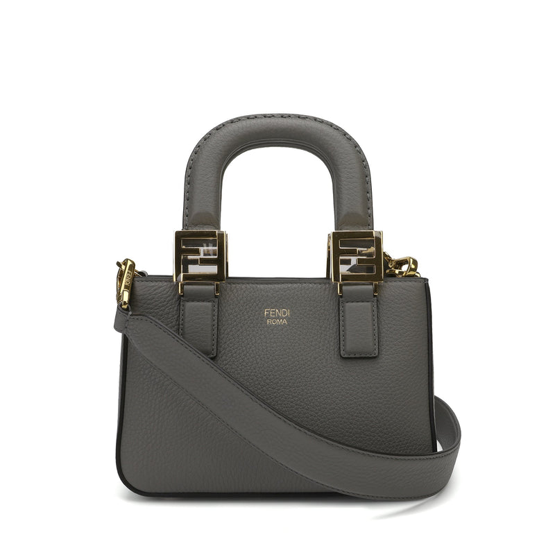 Fendi FF Mini Tote Bag | Designer code: 8BH376SFR | Luxury Fashion Eshop | Lamode.com.hk