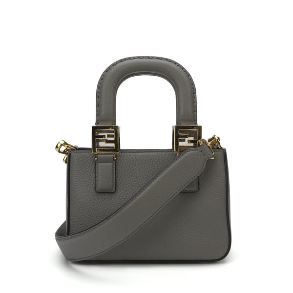 Fendi FF Mini Tote Bag | Designer code: 8BH376SFR | Luxury Fashion Eshop | Lamode.com.hk