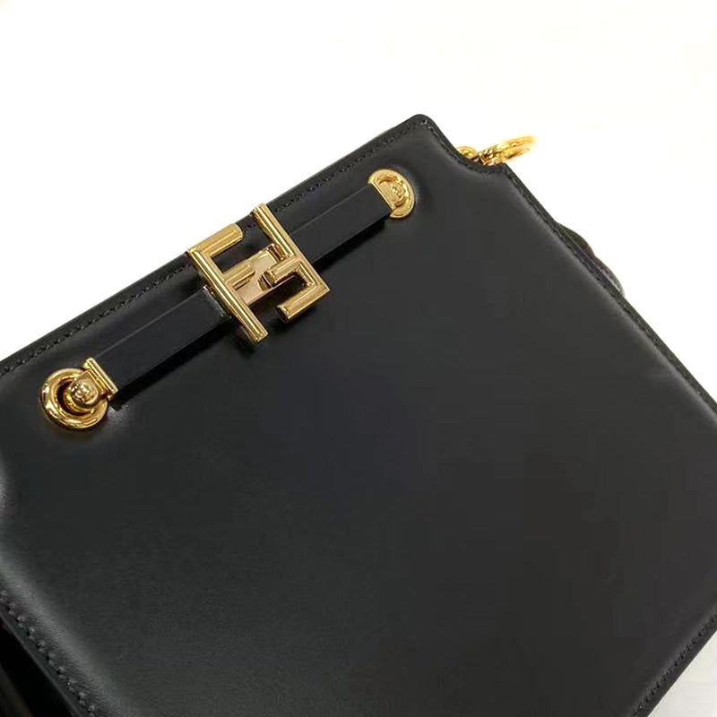 Fendi Touch Logo Plaque Shoulder Bag | Designer code: 8BT349AHK2 | Luxury Fashion Eshop | Lamode.com.hk