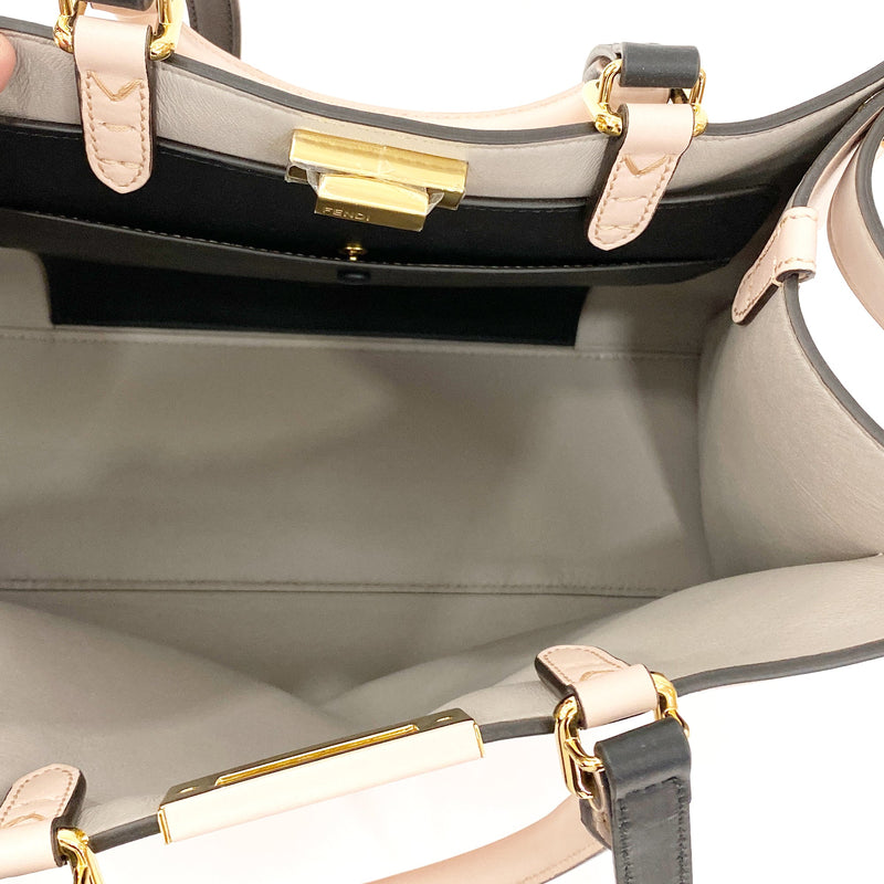 Fendi Peekaboo Small X Tote Bag | Designer code: 8BH377ABHS | Luxury Fashion Eshop | Lamode.com.hk