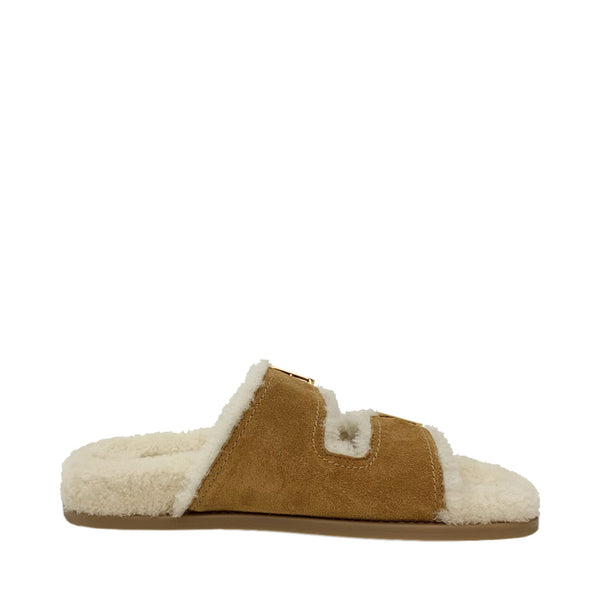 Fendi Sheepskin Slides | Designer code: 8X8327TK6 | Luxury Fashion Eshop | Lamode.com.hk