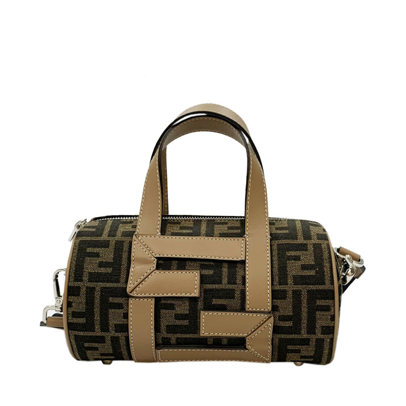 Fendi Monogram Jacquard Mini Top Handle Bag | Designer code: 7VA570A9ZL | Luxury Fashion Eshop | Lamode.com.hk