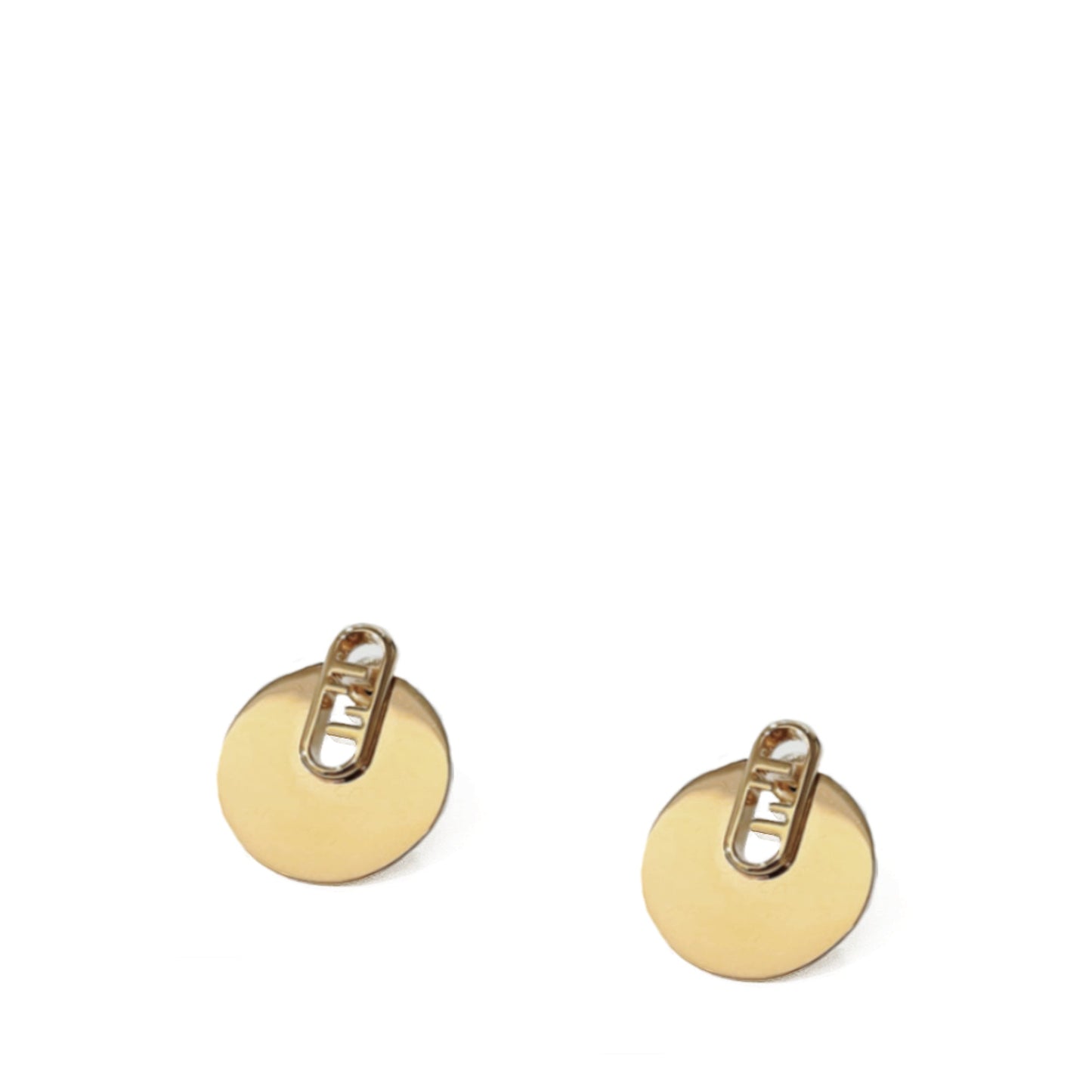 Fendi O'Lock Logo Earring | Designer code: 8AH530B08 | Luxury Fashion Eshop | Lamode.com.hk