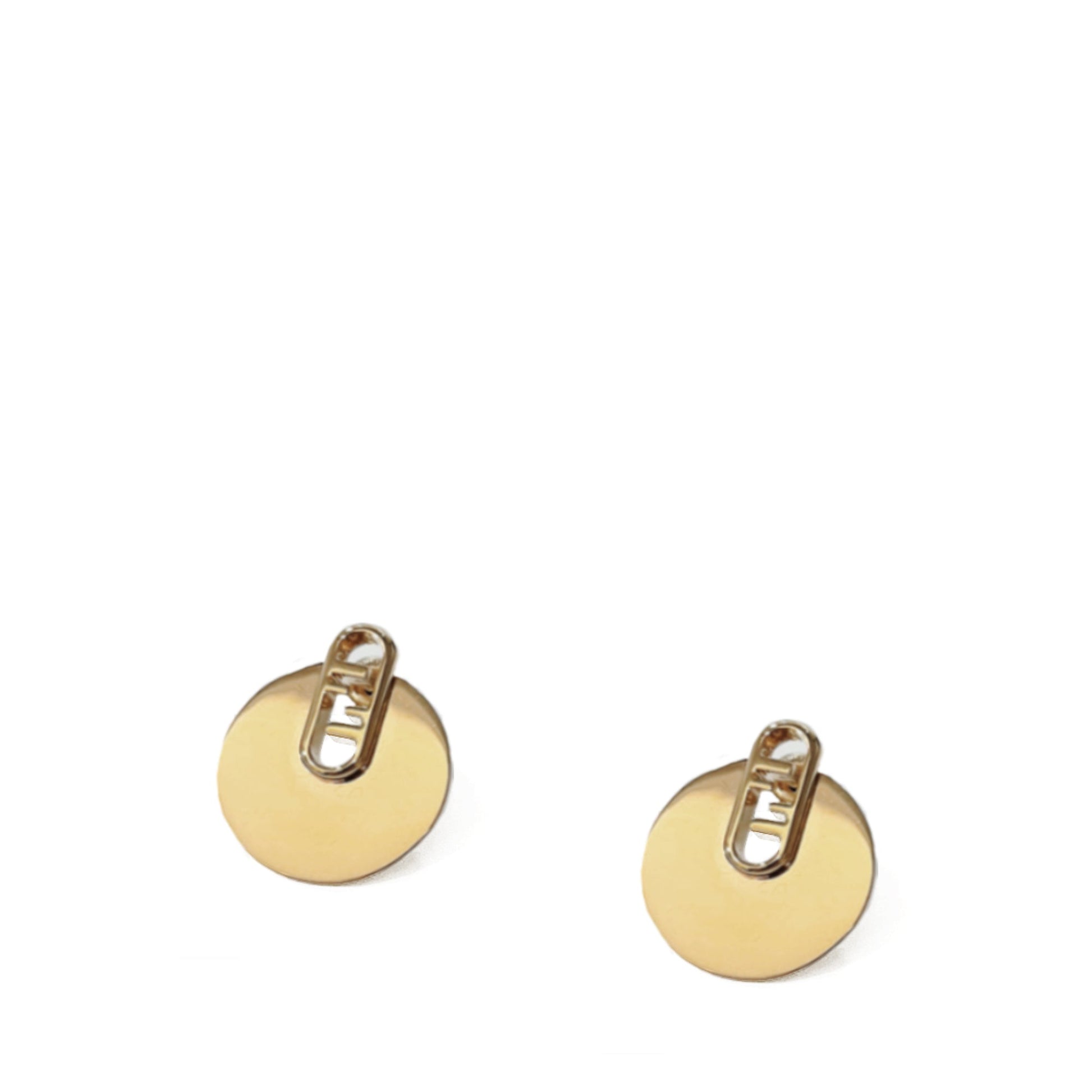 Fendi O'Lock Logo Earring | Designer code: 8AH530B08 | Luxury Fashion Eshop | Lamode.com.hk