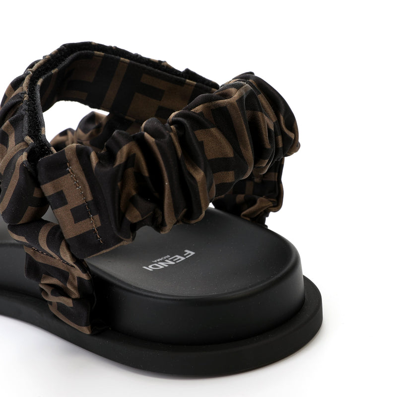 Fendi Satin Sandals | Designer code: 8X8291AE7S | Luxury Fashion Eshop | Lamode.com.hk