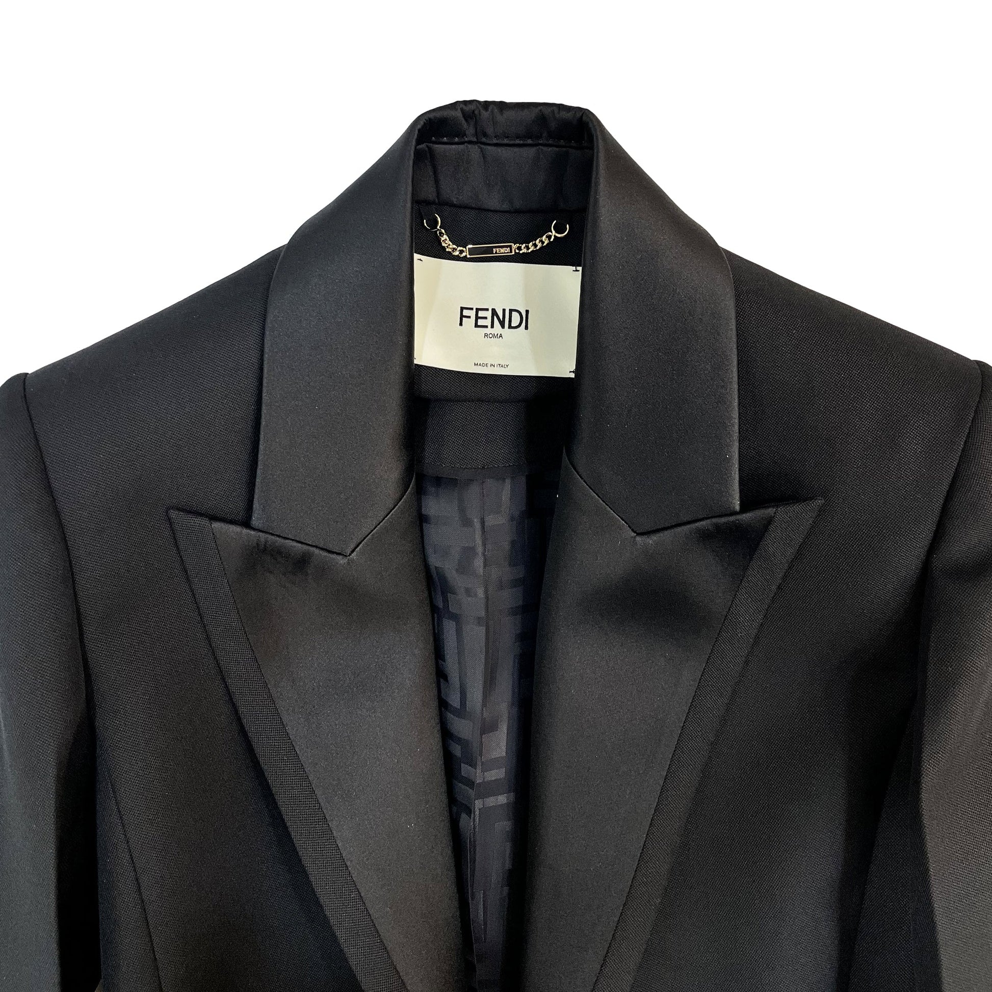 Fendi Belted Cut Out Blazer | Designer code: FJ7247AHLA | Luxury Fashion Eshop | Lamode.com.hk