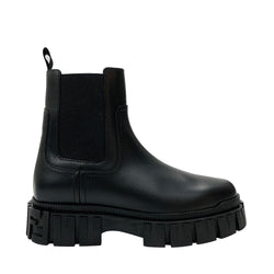 Fendi Black Leather Chelsea boots | Designer code: 8T8187AD7Q | Luxury Fashion Eshop | Lamode.com.hk