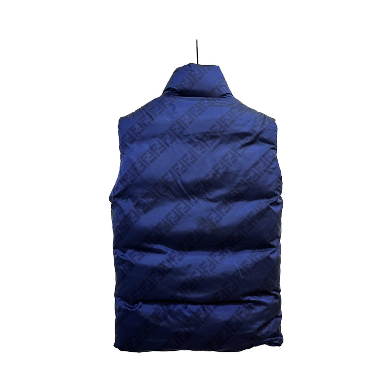 Fendi Reversible Logo Print Padded Gilet | Designer code: FT0043AGZJ | Luxury Fashion Eshop | Lamode.com.hk