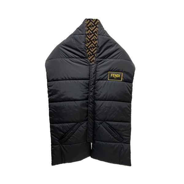 Fendi Reversible Padded Gilet Scarf | Designer code: FXS393ADSB | Luxury Fashion Eshop | Lamode.com.hk