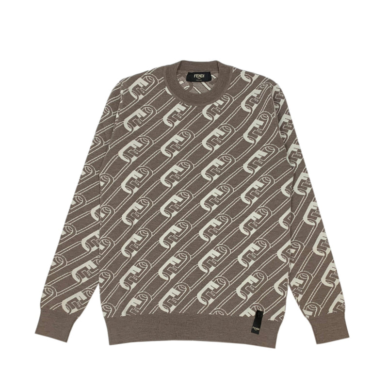 Fendi FF Chain Sweater | Designer code: FZX061AL3I | Luxury Fashion Eshop | Lamode.com.hk