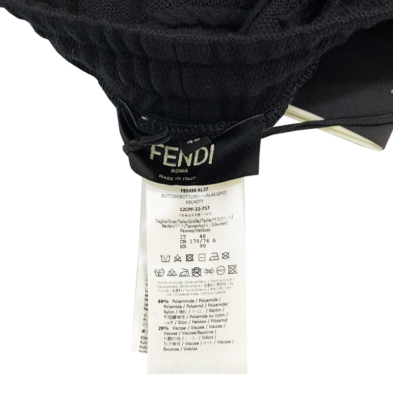 Fendi Embossed Logo Pants | Designer code: FB0496AL27 | Luxury Fashion Eshop | Lamode.com.hk