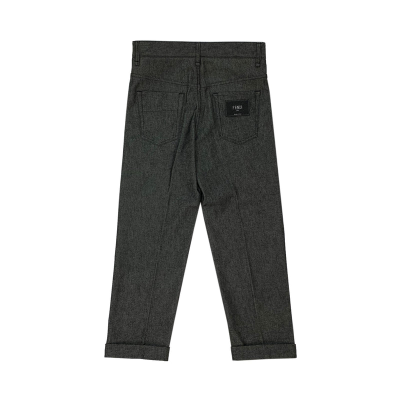 Fendi Cropped Jeans | Designer code: FLP284AL0Z | Luxury Fashion Eshop | Lamode.com.hk