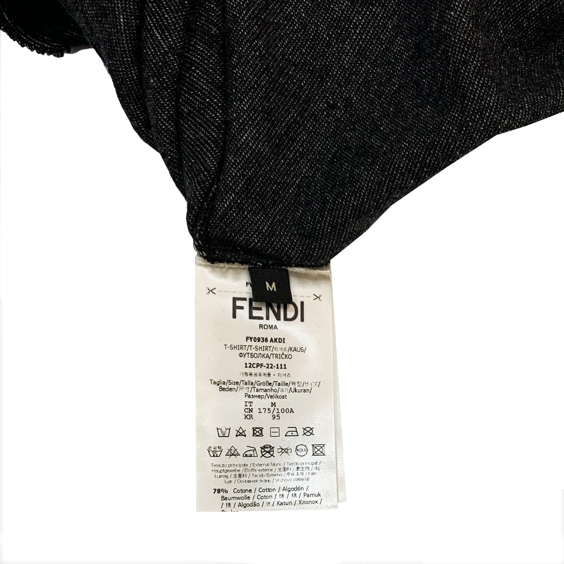 Fendi Logo T-shirt | Designer code: FY0936AKDI | Luxury Fashion Eshop | Lamode.com.hk