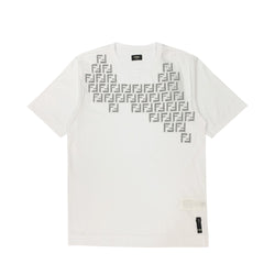 Fendi FF Logo T-shirt | Designer code: FY0936AKE0 | Luxury Fashion Eshop | Lamode.com.hk