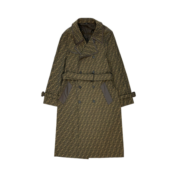 Fendi Multicolour Fabric Trench Coat | Designer code: FF0671AL5W | Luxury Fashion Eshop | Lamode.com.hk