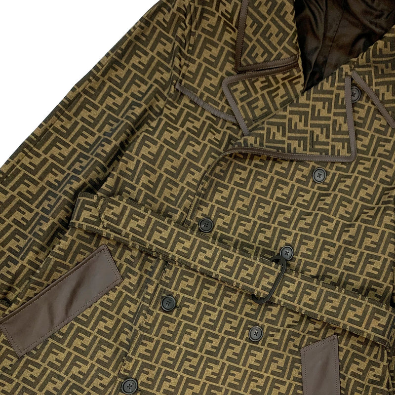 Fendi Multicolour Fabric Trench Coat | Designer code: FF0671AL5W | Luxury Fashion Eshop | Lamode.com.hk
