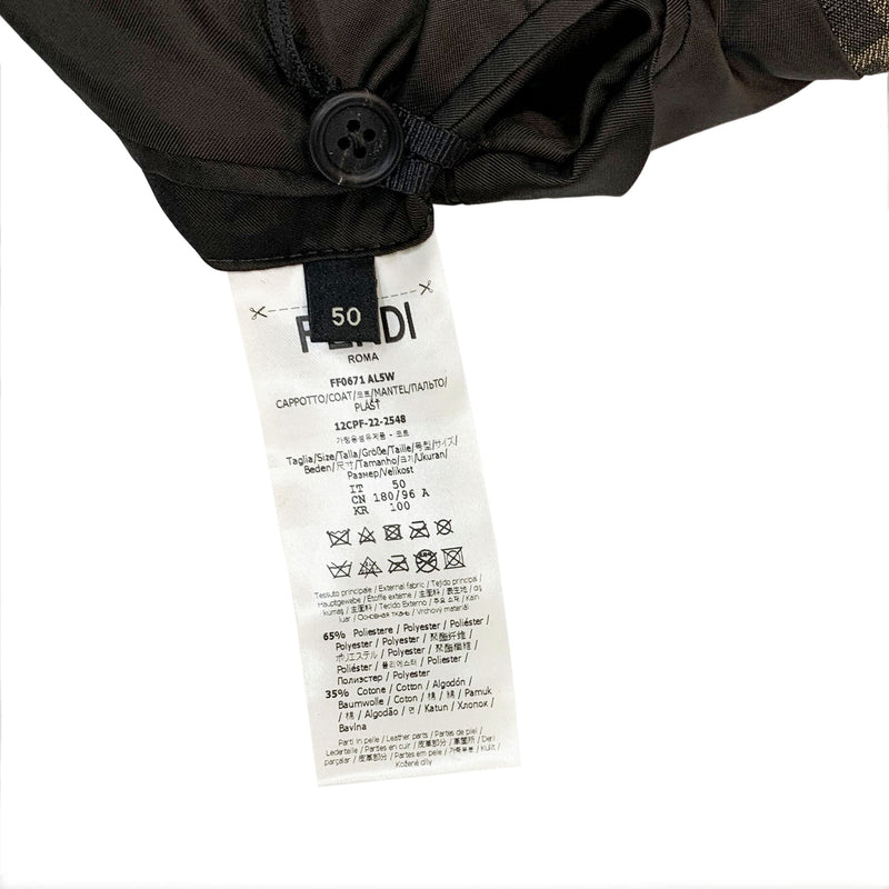 Fendi Multicolour Fabric Trench Coat | Designer code: FF0671AL5W | Luxury Fashion Eshop | Lamode.com.hk