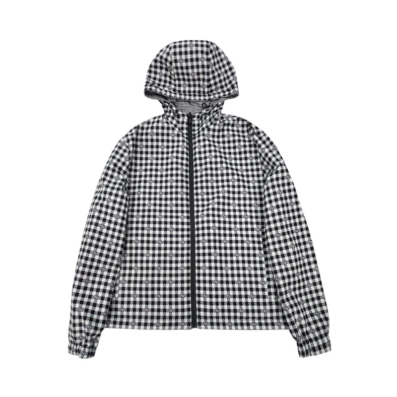 Fendi Logo And Check Print Jacket | Designer code: FAA865AL43 | Luxury Fashion Eshop | Lamode.com.hk