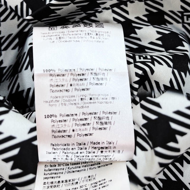 Fendi Logo And Check Print Jacket | Designer code: FAA865AL43 | Luxury Fashion Eshop | Lamode.com.hk