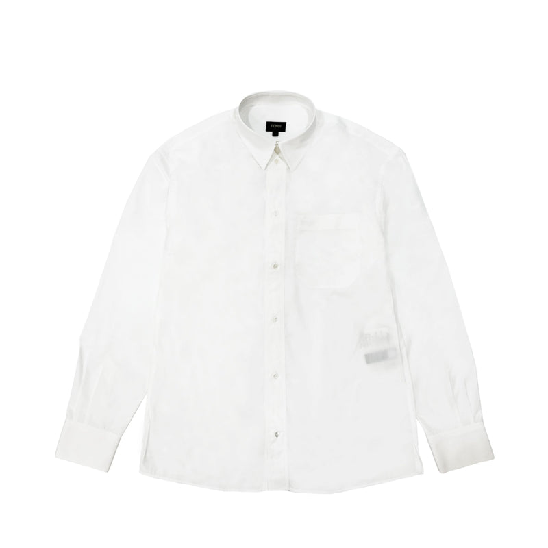 Fendi FF Embroidered Shirt | Designer code: FS1016AITE | Luxury Fashion Eshop | Lamode.com.hk