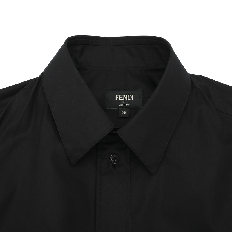 Fendi Embossed Logo Shirt | Designer code: FS1018AITB | Luxury Fashion Eshop | Lamode.com.hk