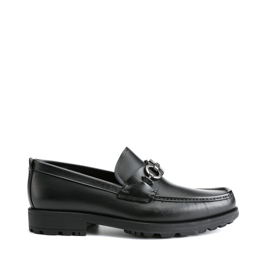 Salvatore Ferragamo David Leather Loafer | Designer code: 671792 | Luxury Fashion Eshop | Lamode.com.hk