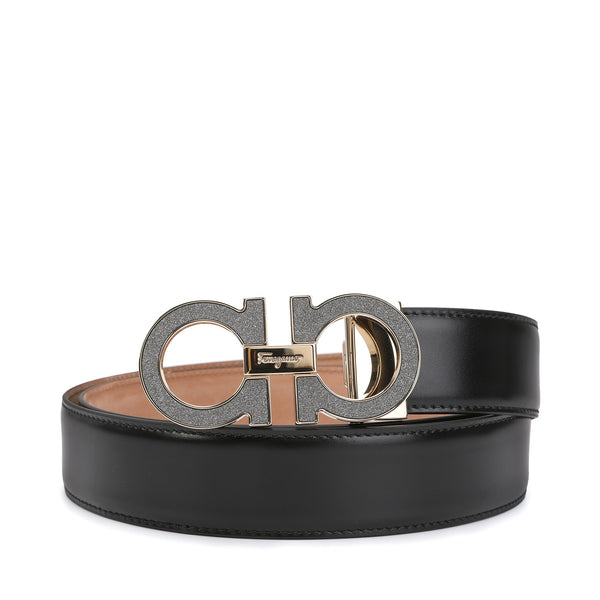 Salvatore Ferragamo Gancini Logo Belt | Designer code: 706675 | Luxury Fashion Eshop | Lamode.com.hk