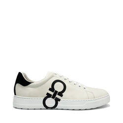 Salvatore Ferragamo Gancini Lace Up Sneakers | Designer code: 747213 | Luxury Fashion Eshop | Lamode.com.hk