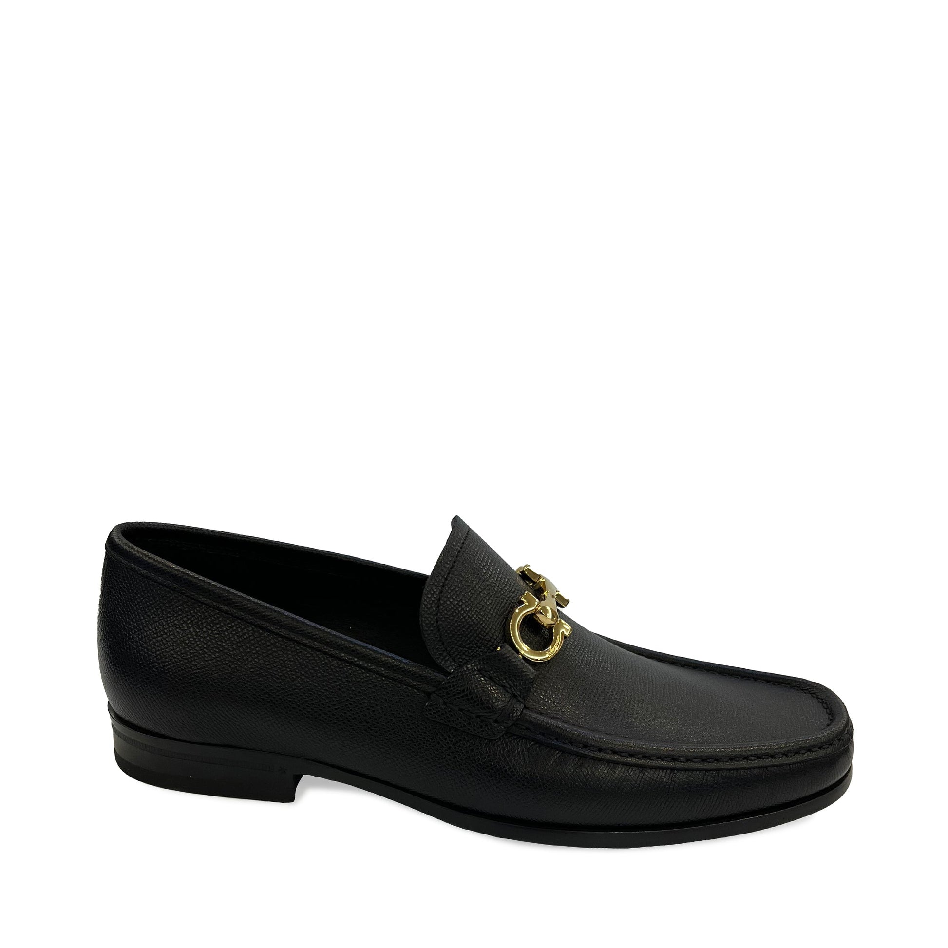 Salvatore Ferragamo Moccasin With Ganicini Reversible Ornament | Designer code: 740679 | Luxury Fashion Eshop | Lamode.com.hk