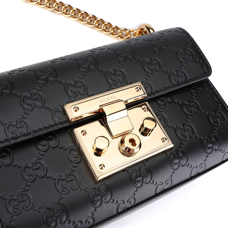 Gucci Padlock Gucci Small Signature Shoulder Bag | Designer code: 409487CWC1G | Luxury Fashion Eshop | Lamode.com.hk