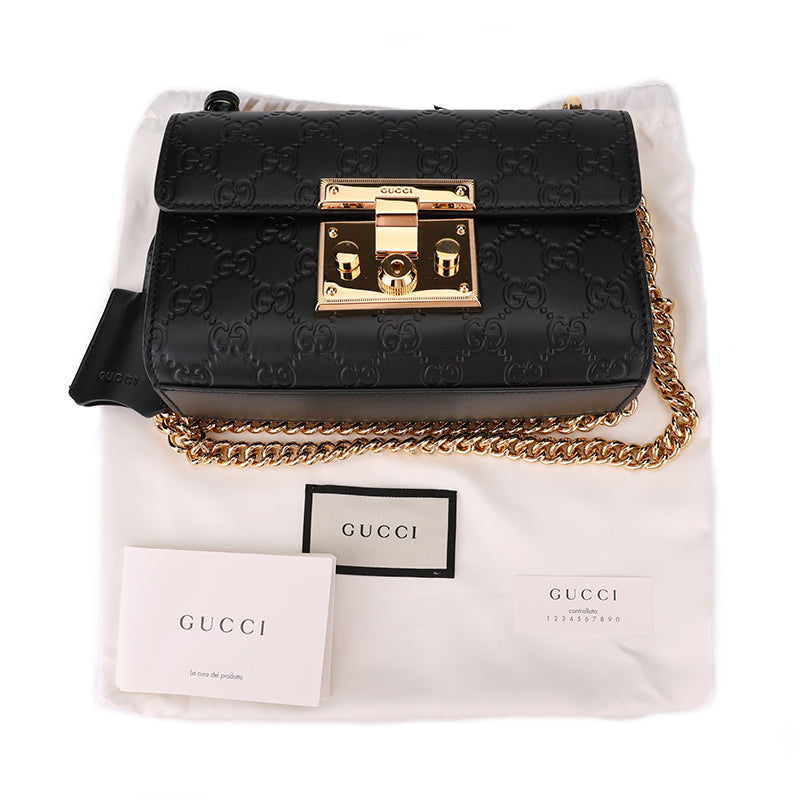 Gucci Padlock Gucci Small Signature Shoulder Bag | Designer code: 409487CWC1G | Luxury Fashion Eshop | Lamode.com.hk